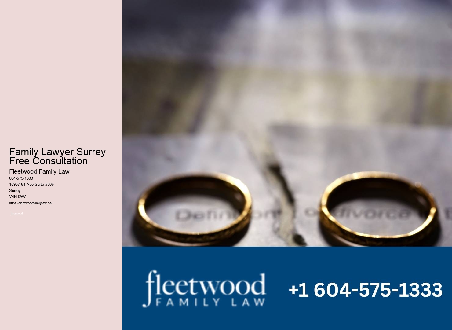 Family lawyer cost outlines