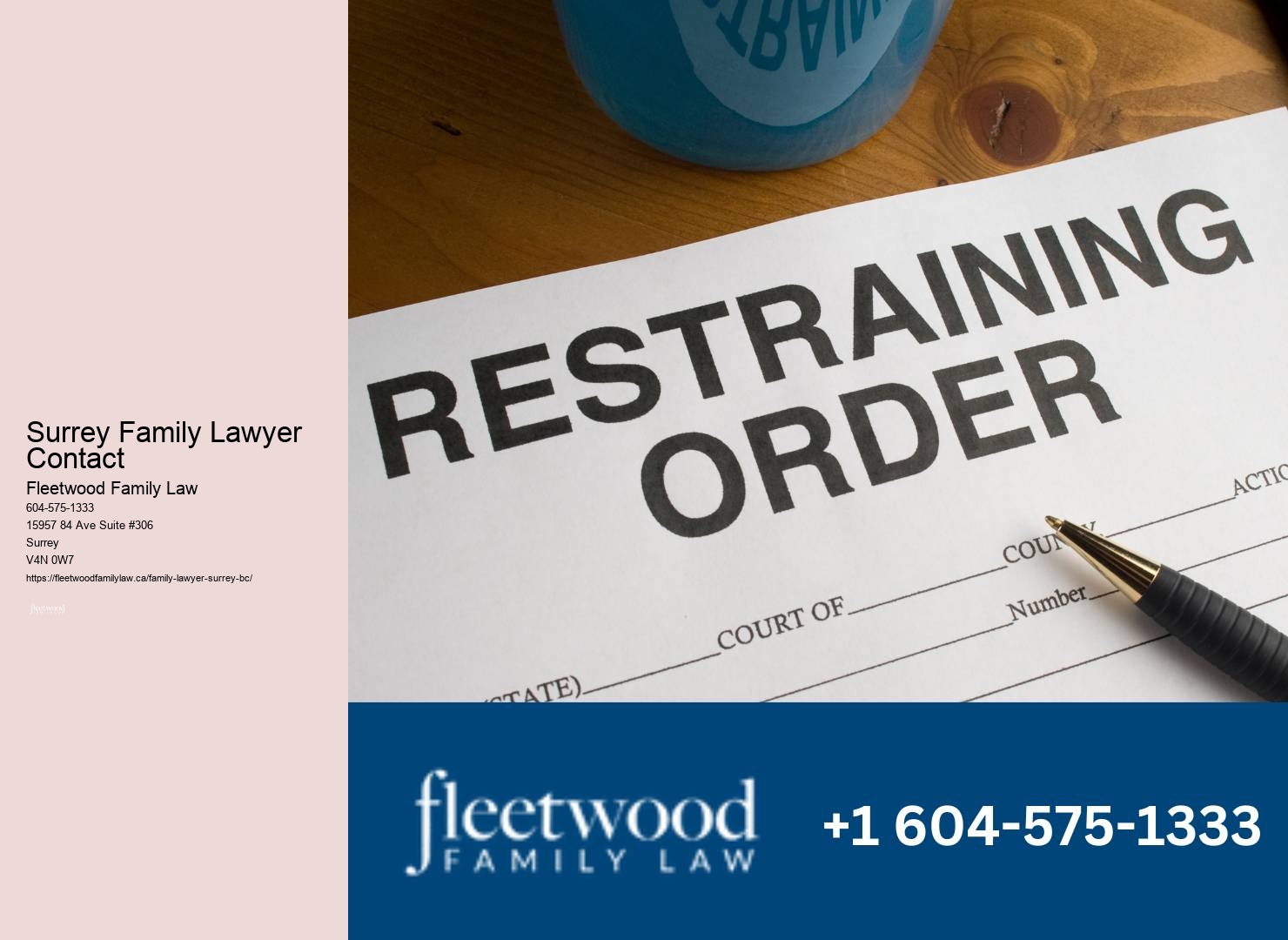Surrey Family Lawyer Contact Family Law Practitioners