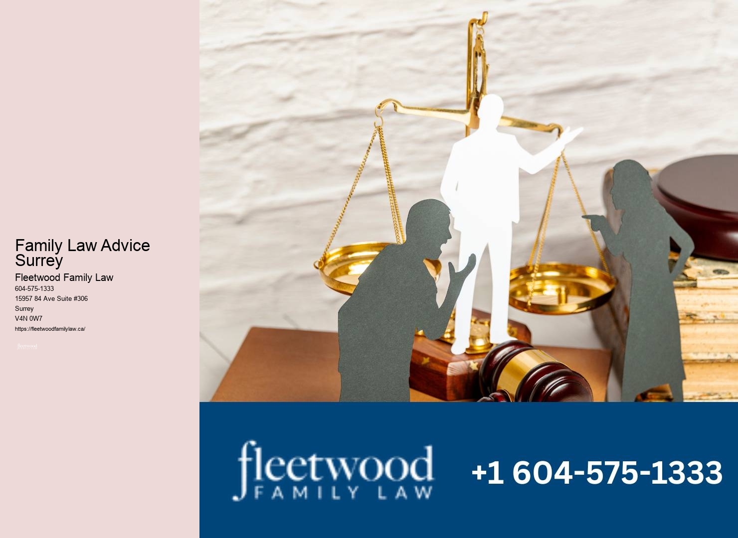 Family Law Advice Surrey Spousal Support Lawyer Recommendations