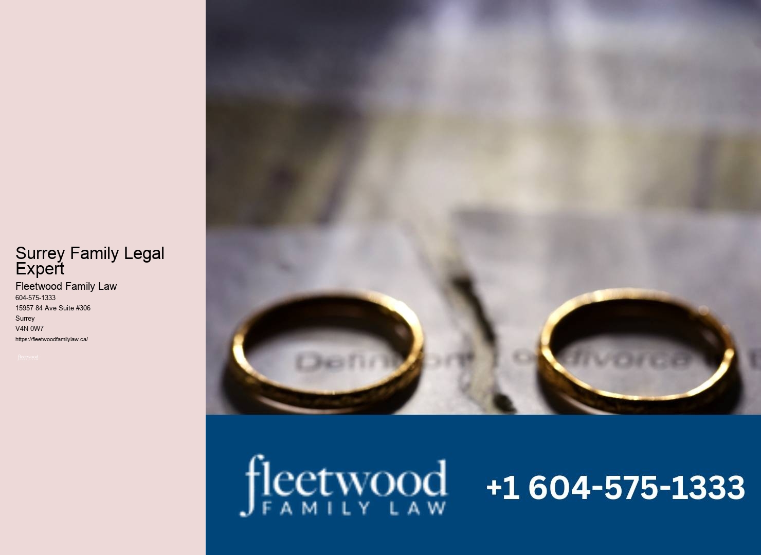 Surrey Family Legal Expert Family Dispute Resolution Specialist
