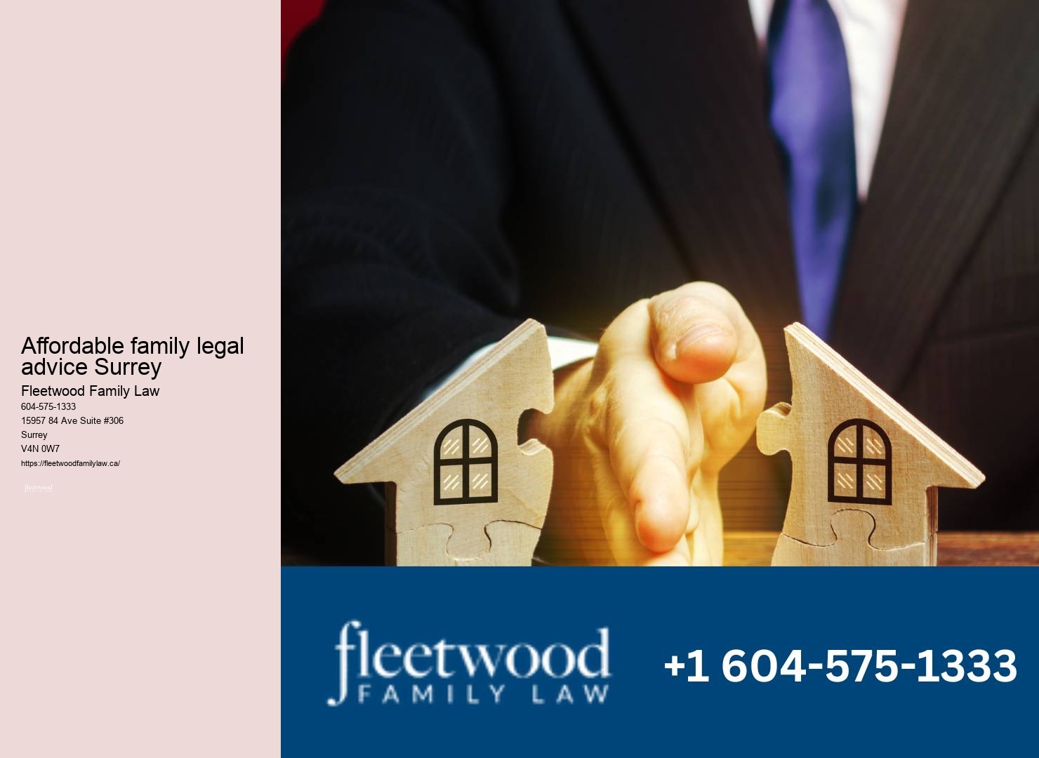 Affordable family legal advice Surrey Child Custody Attorney