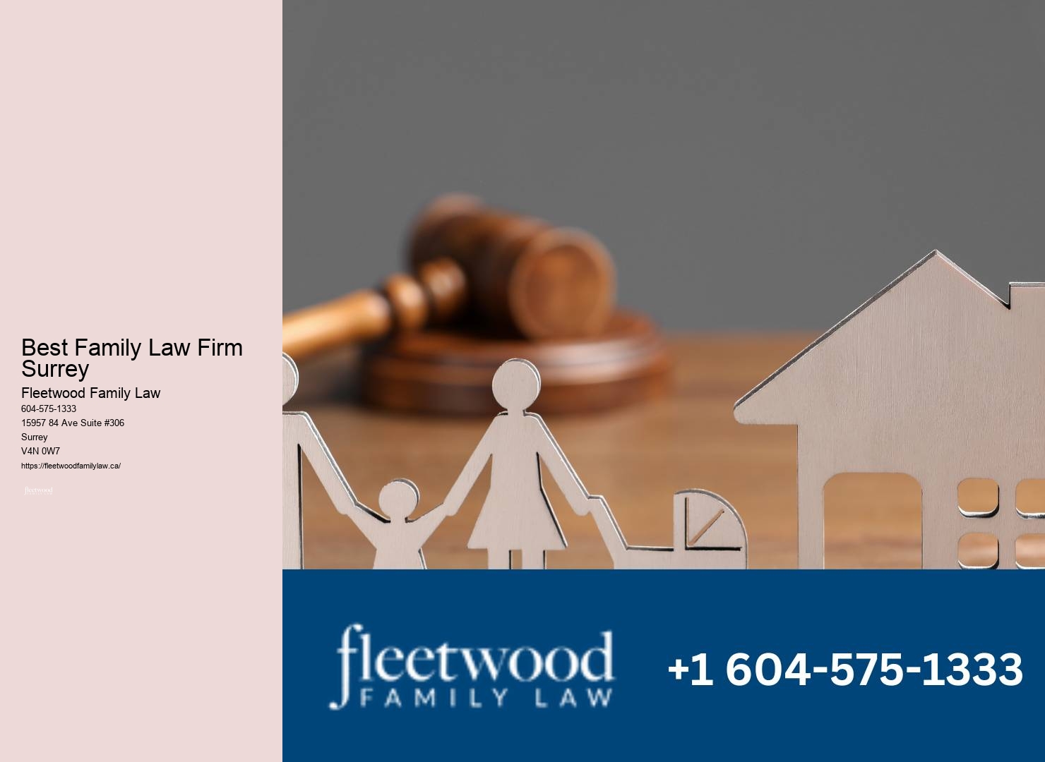 Best Family Law Firm Surrey divorce settlement attorney