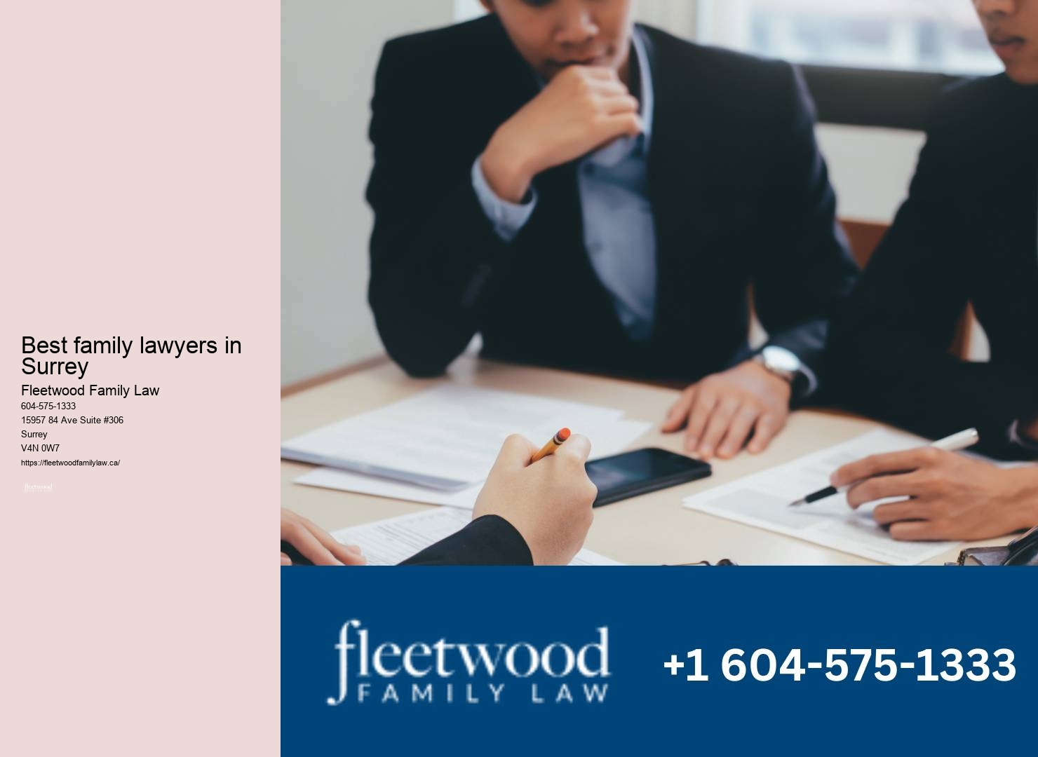 Best family lawyers in Surrey Child Visitation Lawyer