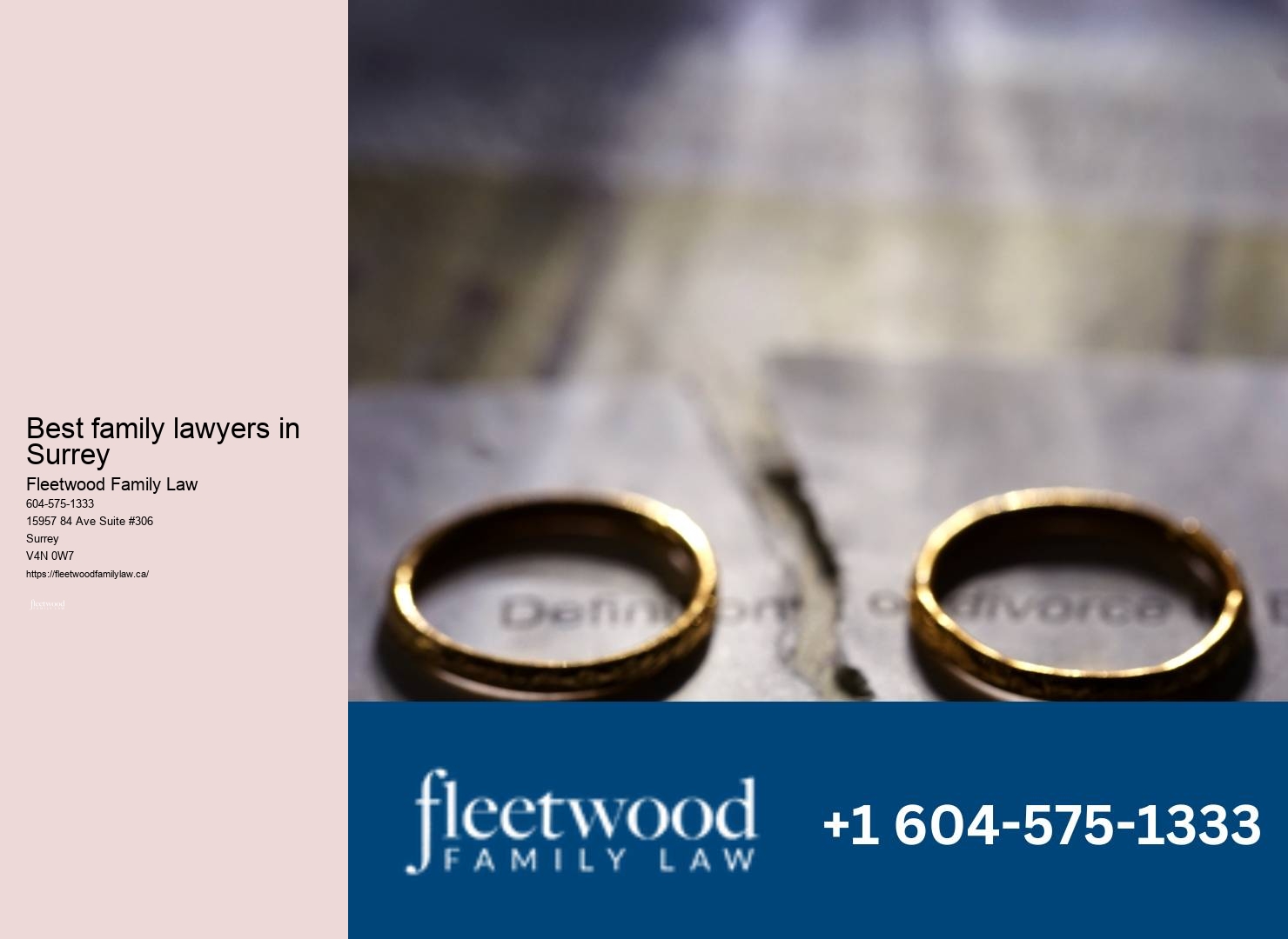 Renowned family law attorney Best family lawyers in Surrey