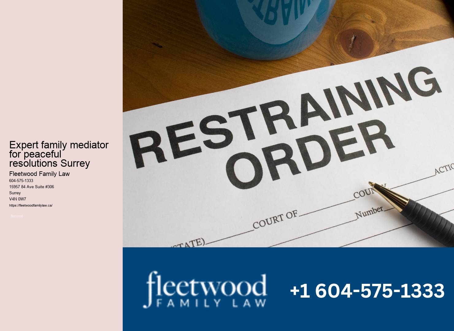 Expert family mediator for peaceful resolutions Surrey Military Divorce Lawyer