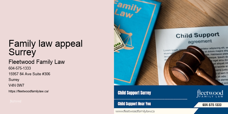 Family law appeal Surrey