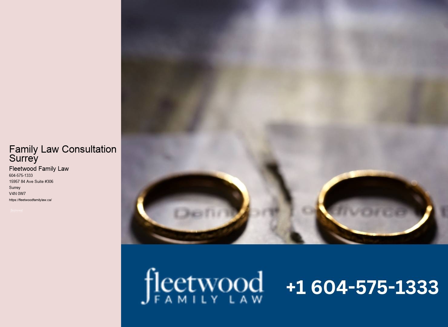 Family Law Consultation Surrey Family Legal Representation