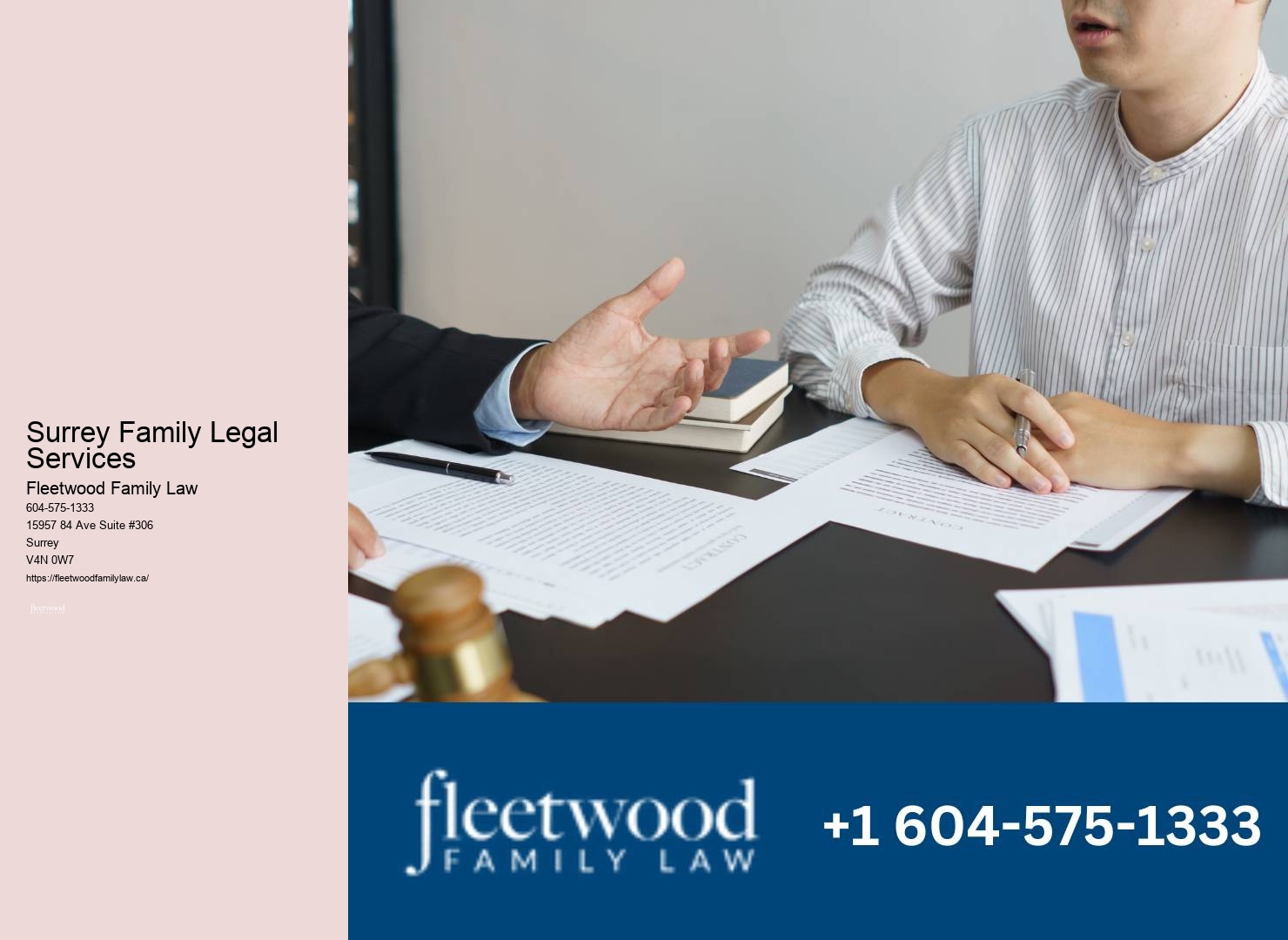 Surrey Family Legal Services Emergency Family Lawyer