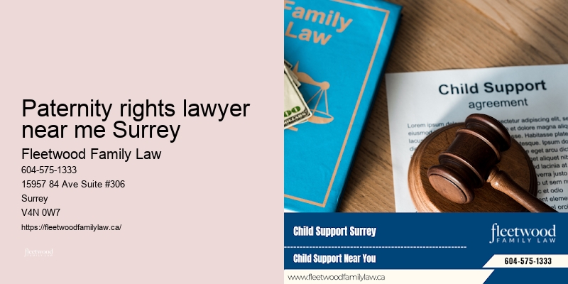 Paternity rights lawyer near me Surrey
