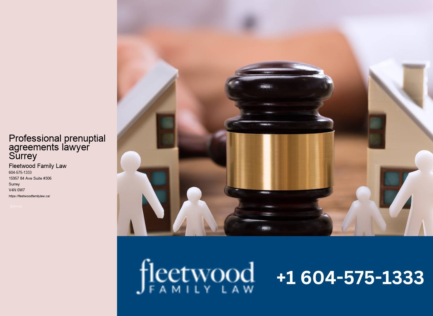 Family law and custody Professional prenuptial agreements lawyer Surrey