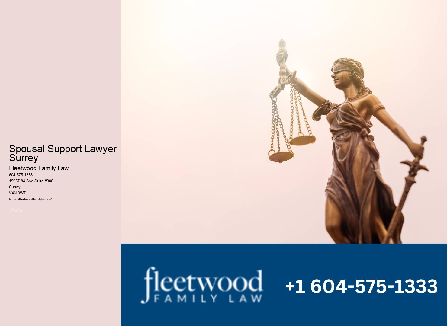 Spousal Support Lawyer Surrey Restraining Order Lawyer