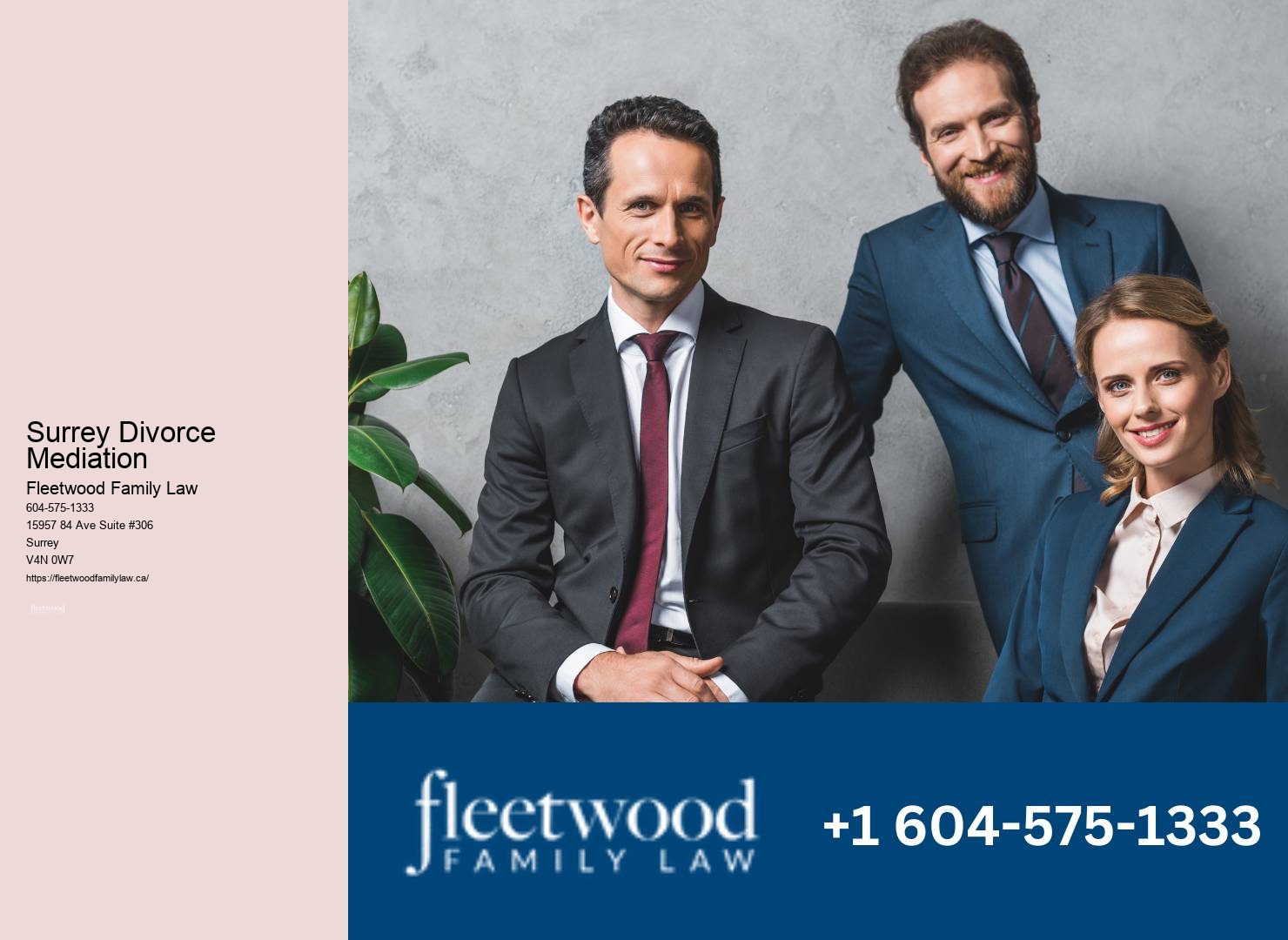 Surrey Divorce Mediation Family Law Documentation