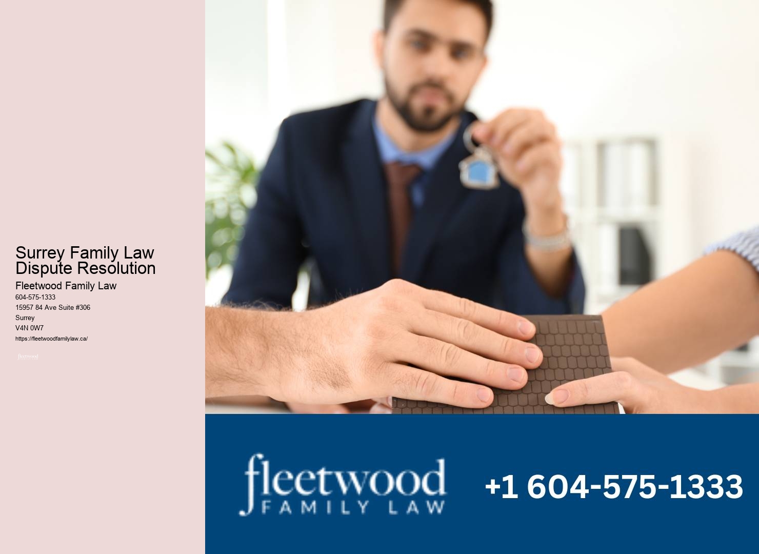 Surrey Family Law Dispute Resolution Family Law Case Evaluation