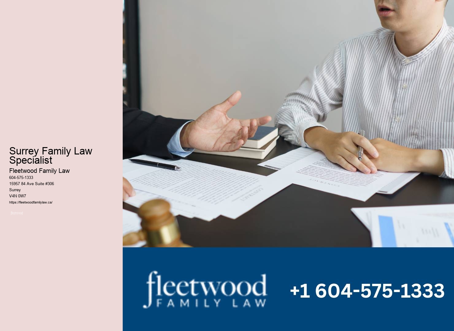 Trusted divorce settlement lawyer Surrey Family Law Specialist