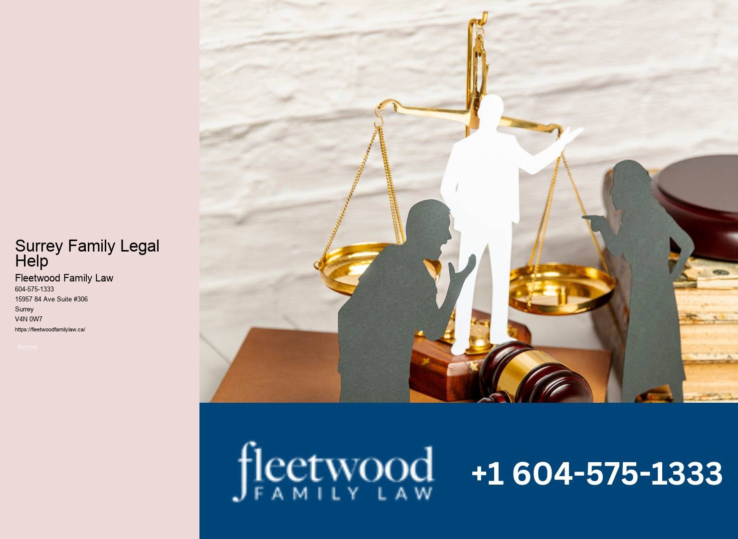 Family Law Experts Surrey Family Legal Help