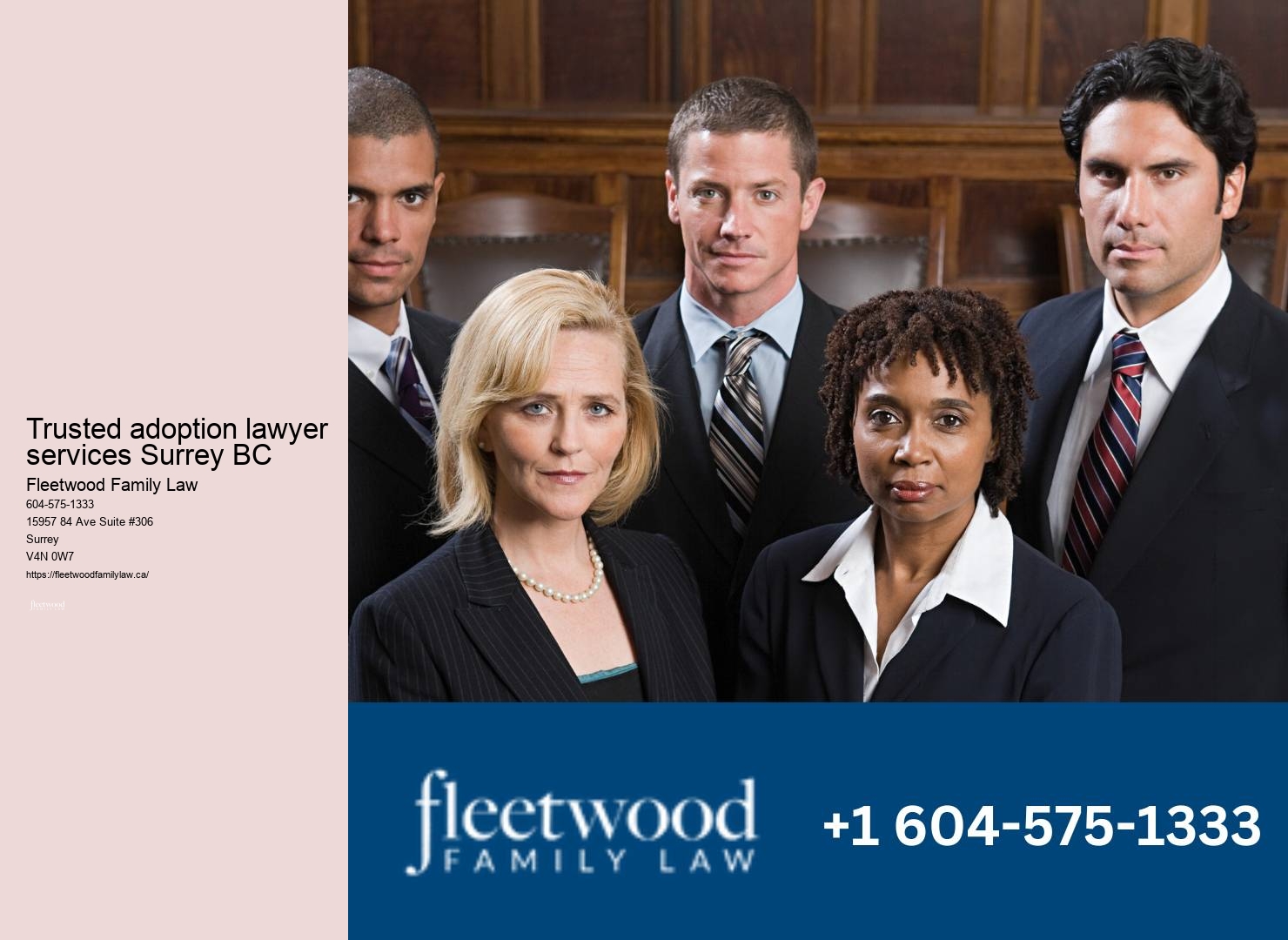 Guardianship Lawyer Trusted adoption lawyer services Surrey BC