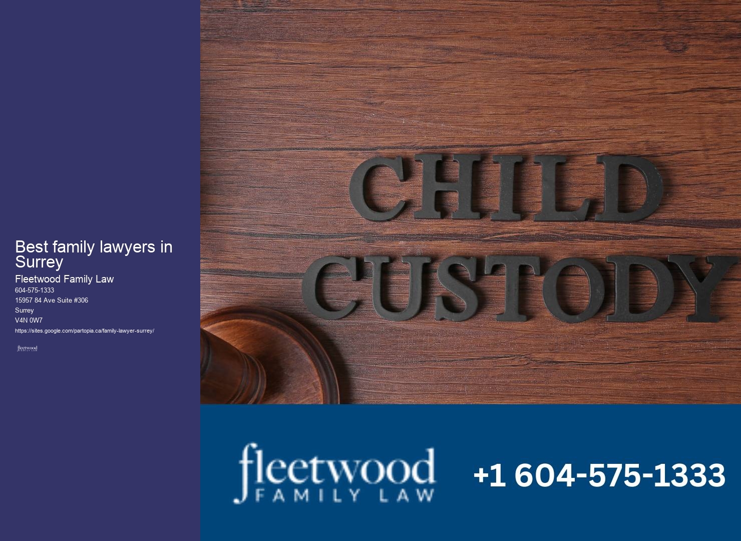 Professional family law services Best family lawyers in Surrey