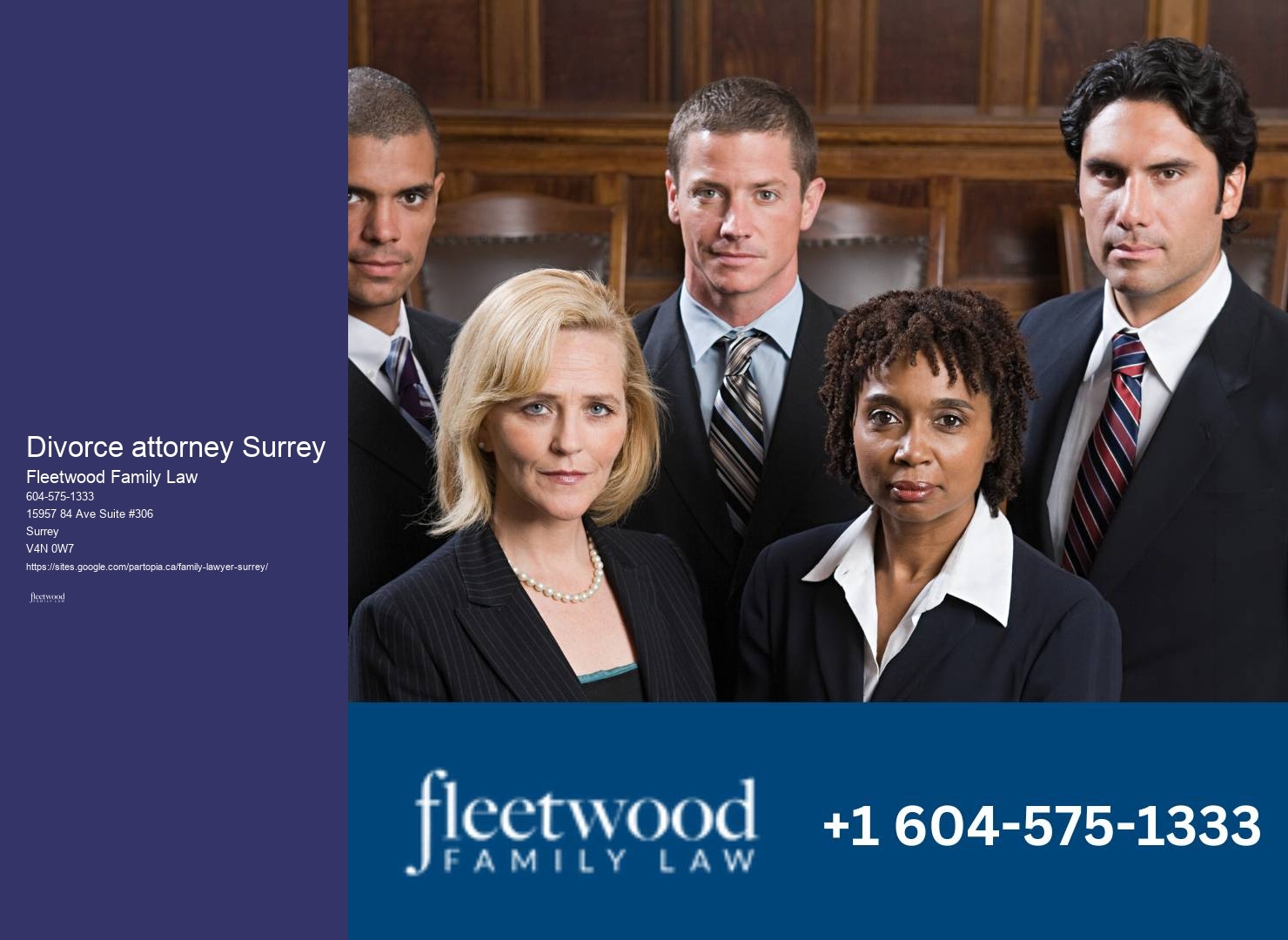 Divorce attorney Surrey Family Law Documentation