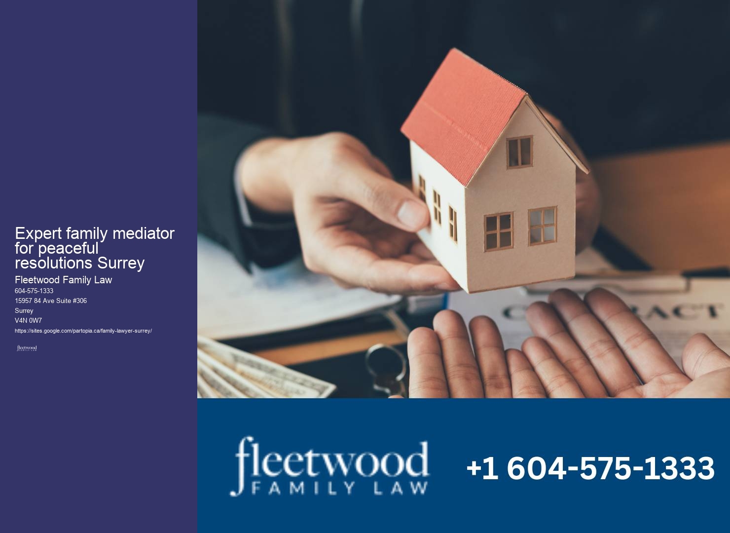 Dedicated family law representation Expert family mediator for peaceful resolutions Surrey