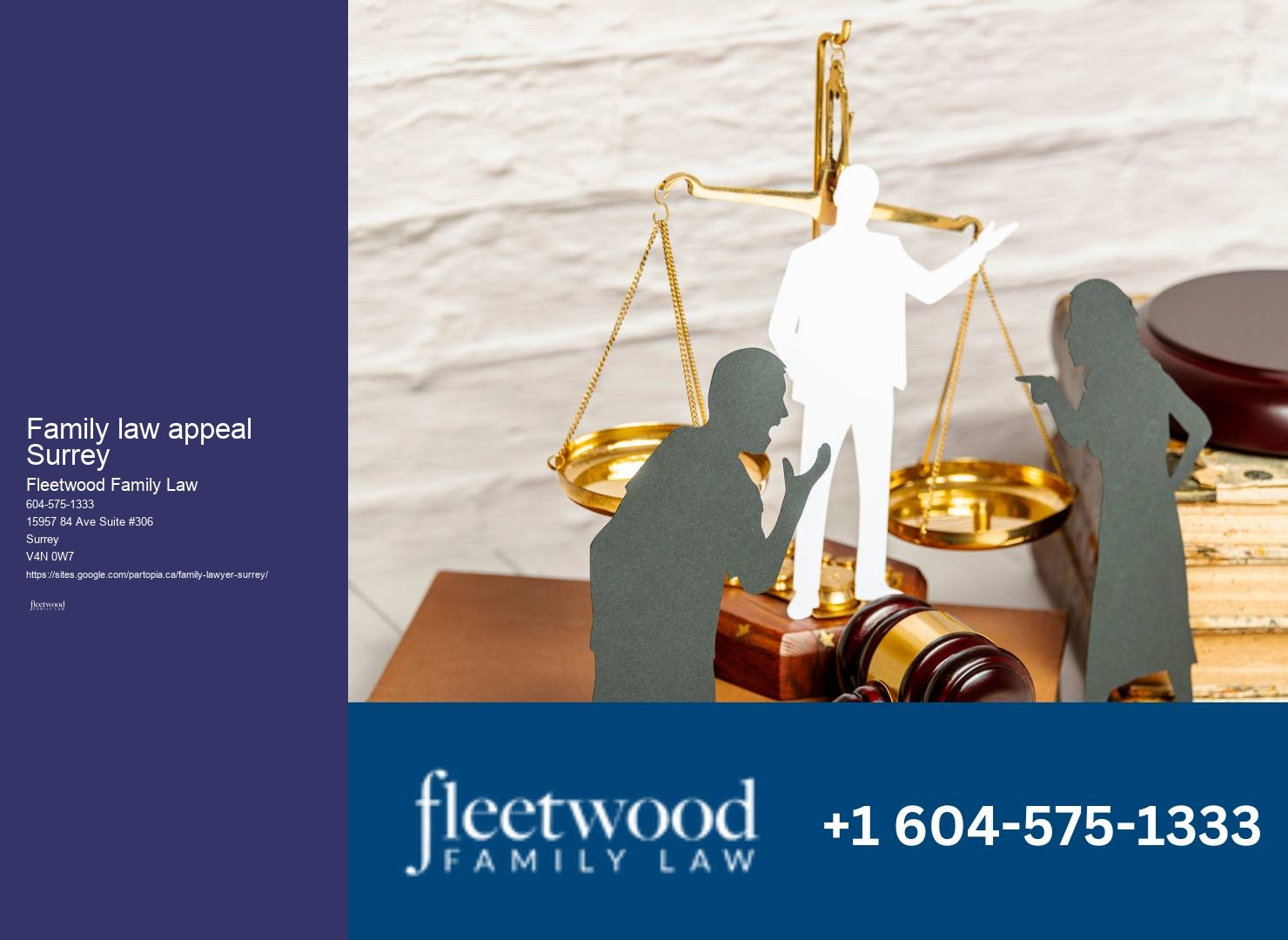 Family law appeal Surrey Family Law Attorney Consultation