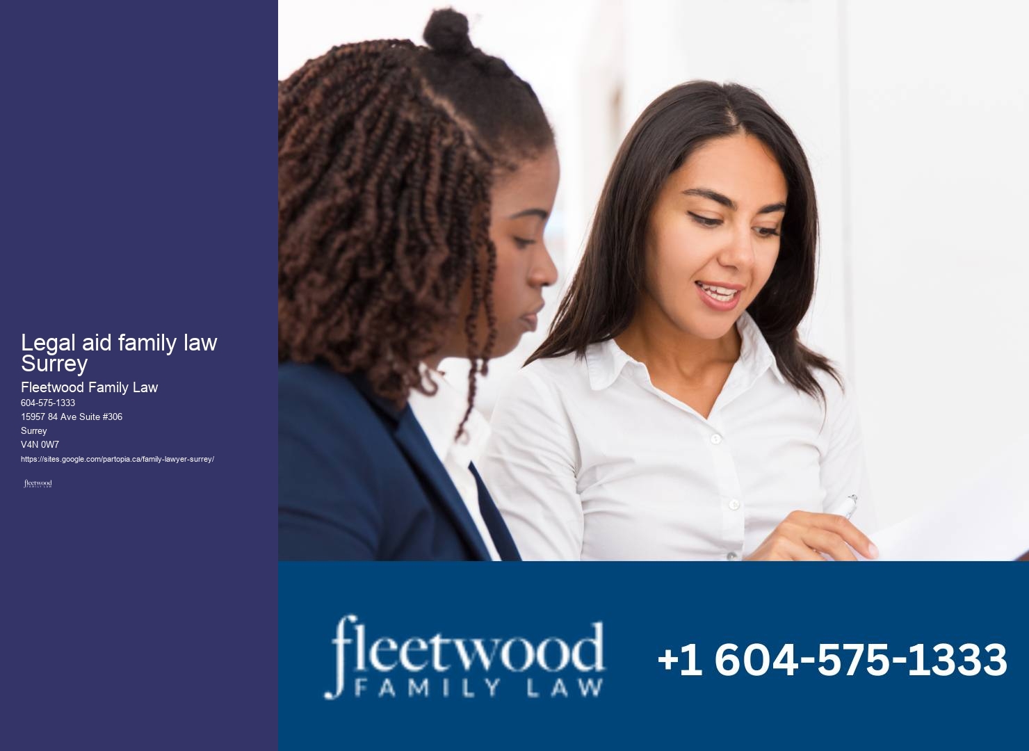 Family Lawyer Legal aid family law Surrey BC