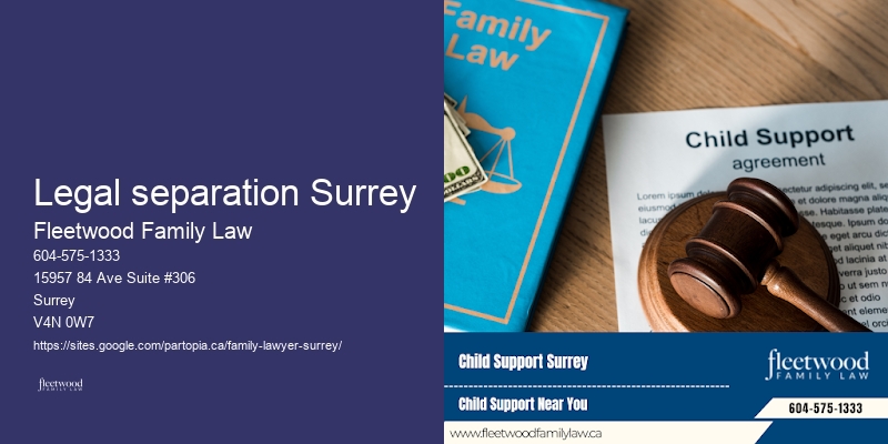 Legal separation Surrey