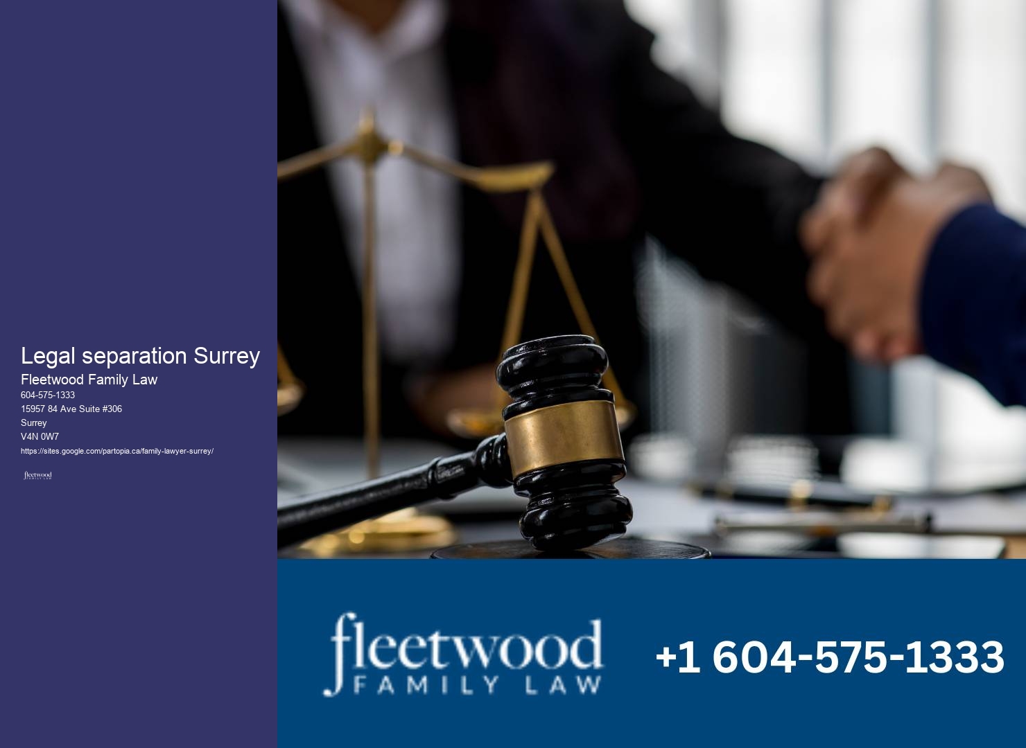Professional prenuptial agreements lawyer Legal separation Surrey
