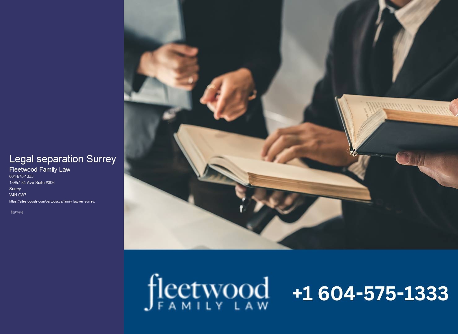 Legal separation Surrey Family Law Rights