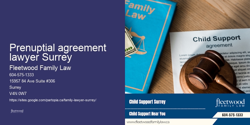 Prenuptial agreement lawyer Surrey