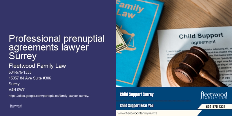 Professional prenuptial agreements lawyer Surrey