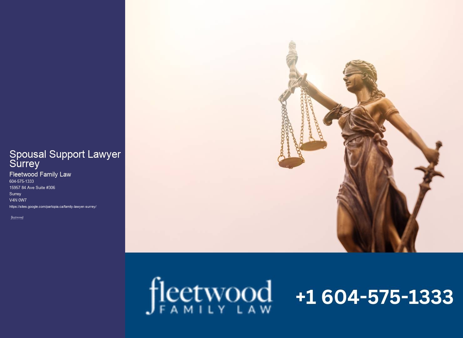 Spousal Support Lawyer Surrey Child Custody Attorney