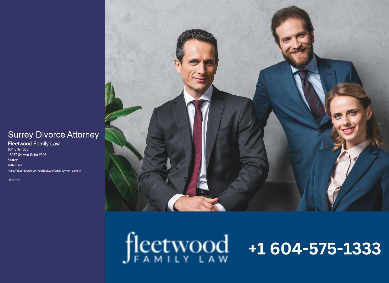 Expert family law help Surrey Divorce Attorney