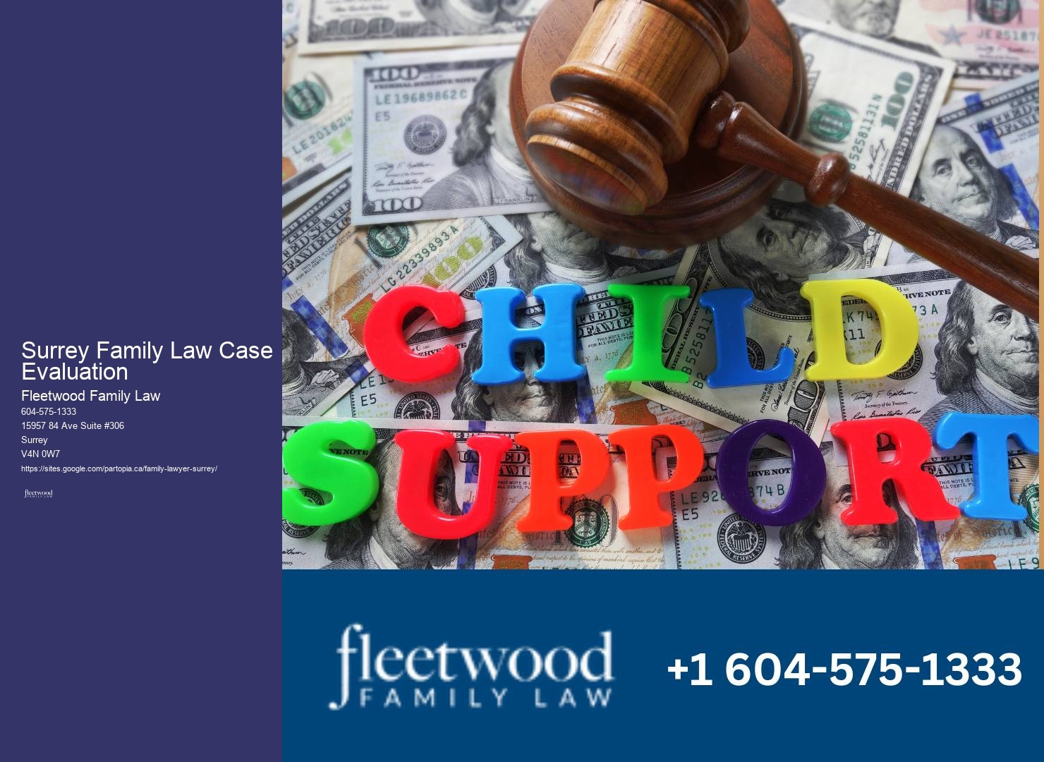 Best Rated Family Lawyer Surrey Family Law Case Evaluation