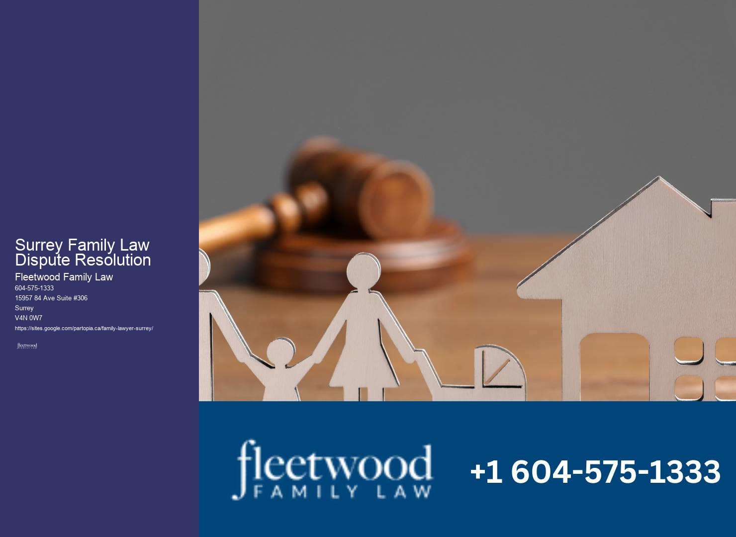 Surrey Family Law Dispute Resolution family law office services