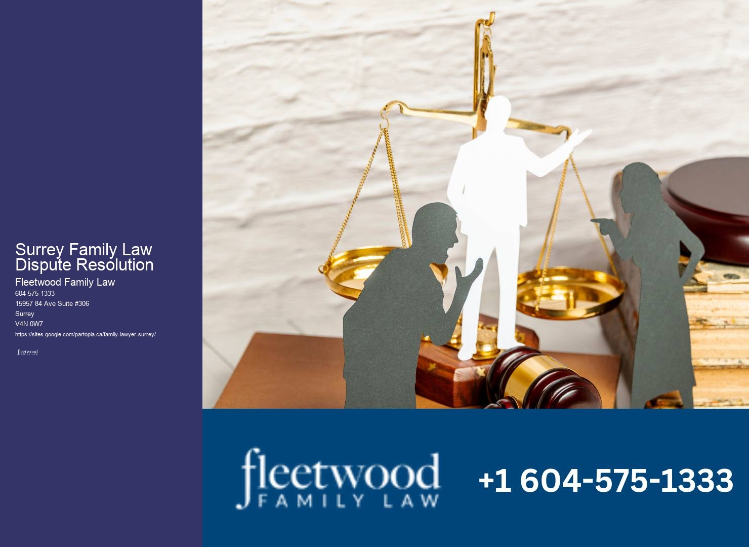 Expert family law services Surrey Family Law Dispute Resolution