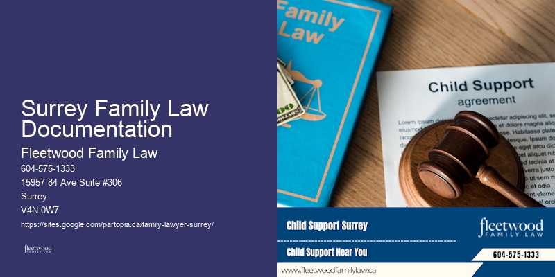 Surrey Family Law Documentation
