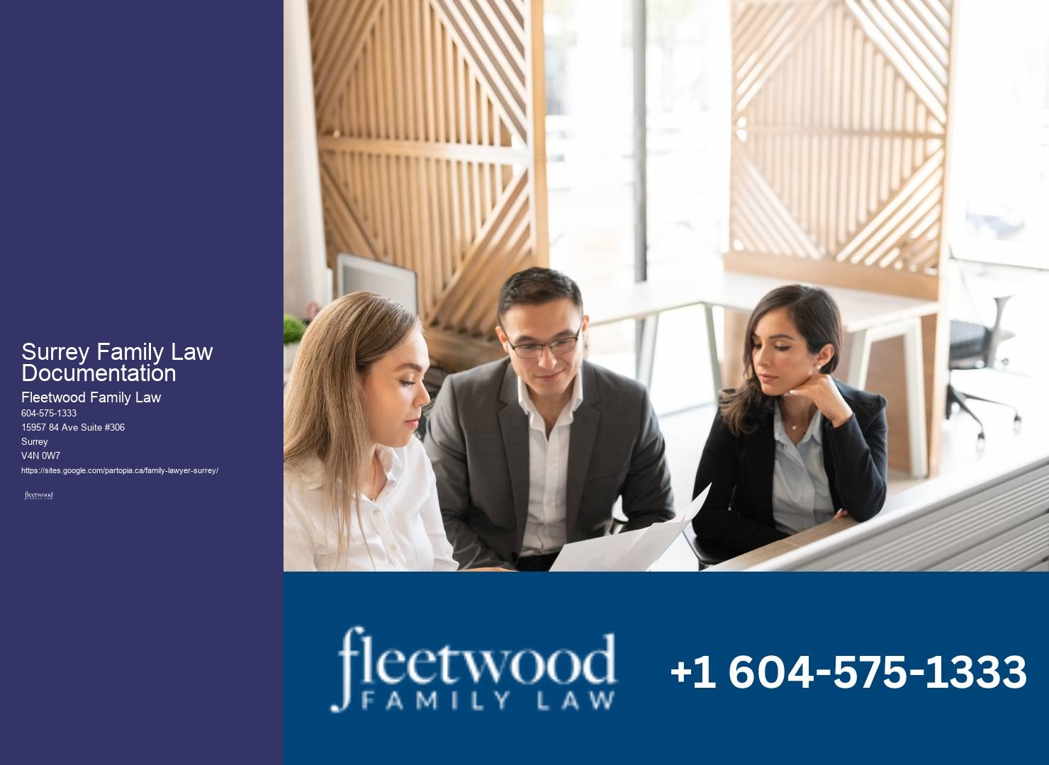 Surrey Family Law Documentation Collaborative Family Lawyer