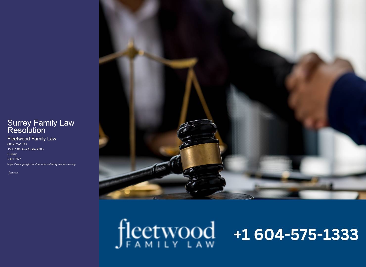 Family law and divorce Surrey Family Law Resolution
