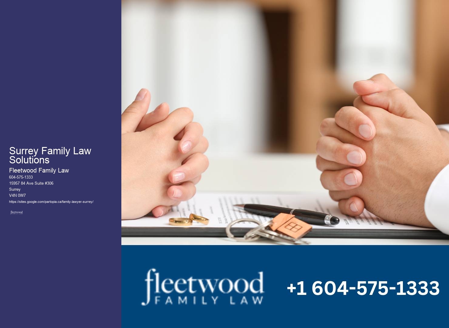Surrey Family Law Solutions Restraining Order Lawyer