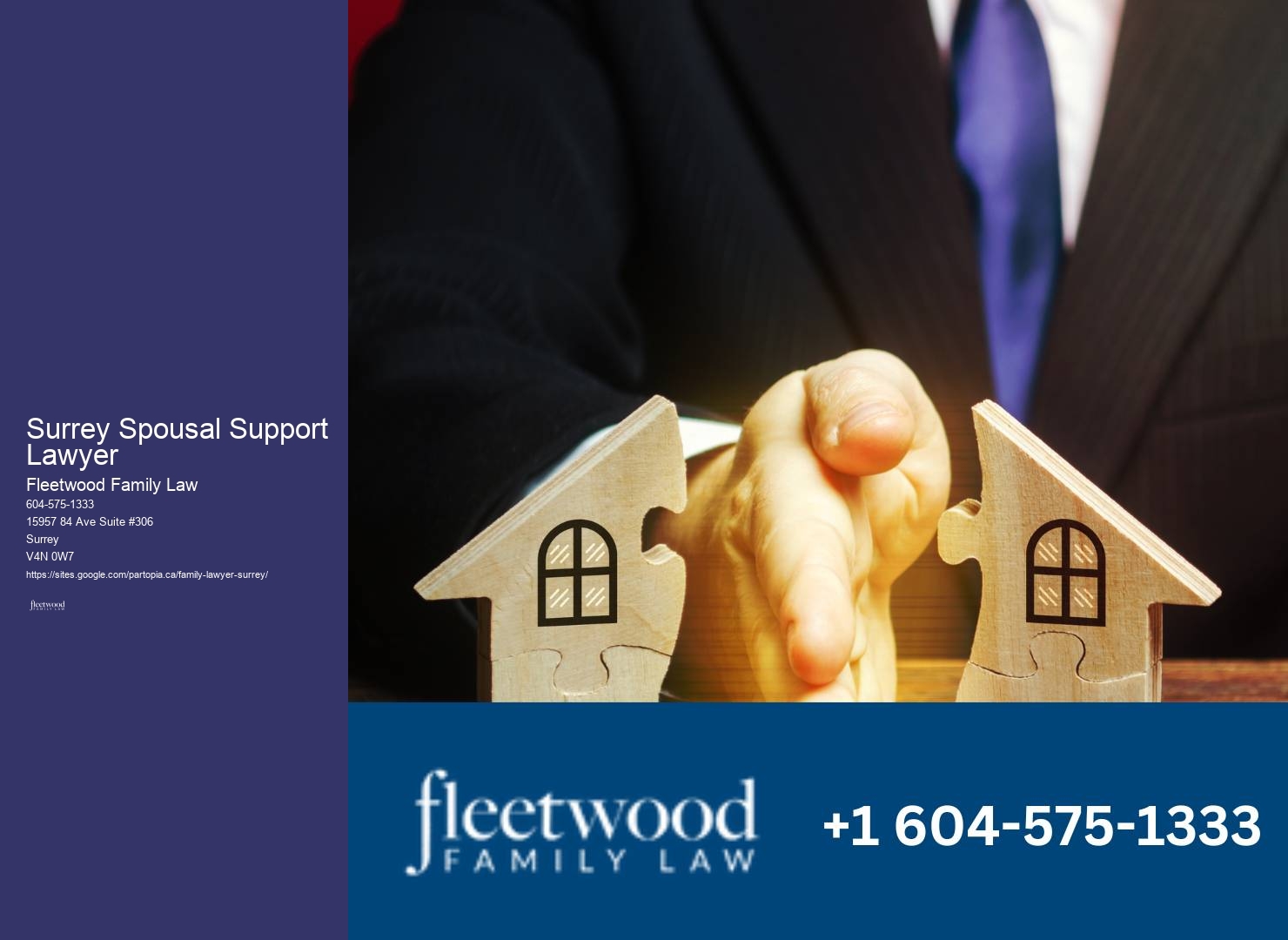 Property Division Lawyer Surrey Spousal Support Lawyer