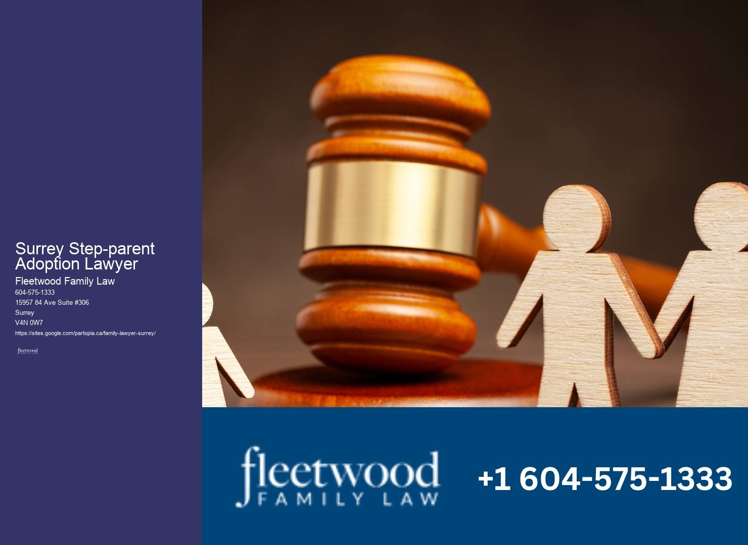 Child Custody Rights Surrey Step-parent Adoption Lawyer