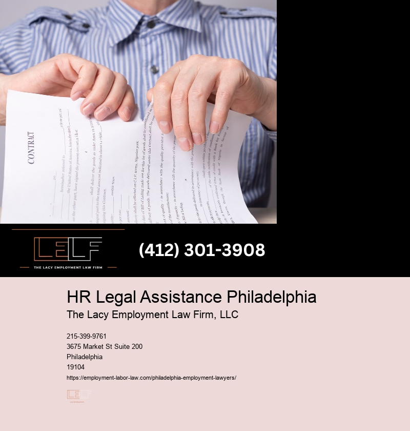 Employment law counseling Philadelphia