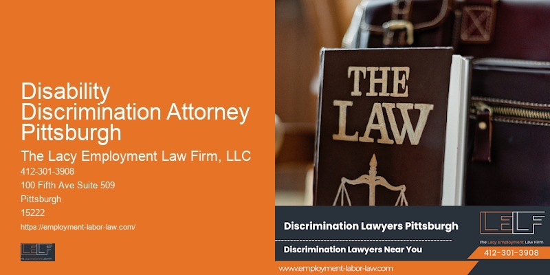 Employment Law Specialist in Disability Discrimination Attorney Pittsburgh