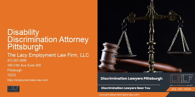 Disability Discrimination Attorney Pittsburgh employment lawyer