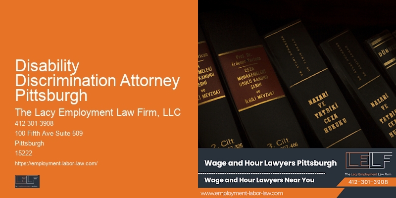 Disability Discrimination Attorney Pittsburgh non-compete agreement attorney