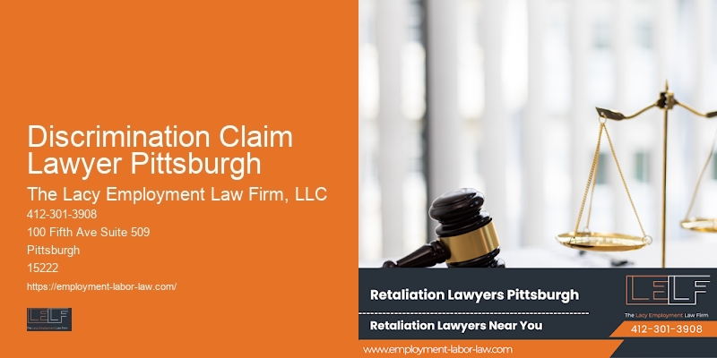 Discrimination Claim Lawyer Pittsburgh Workplace Discrimination Law Firm