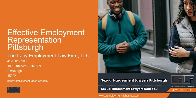 Effective Employment Representation Pittsburgh workplace discrimination attorney