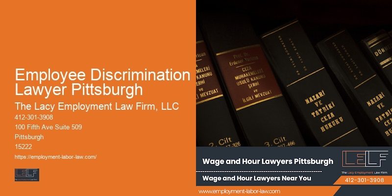 Employee Discrimination Lawyer Pittsburgh Workplace Discrimination Lawyers