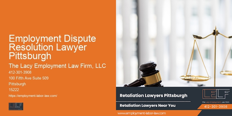 Employment law office Employment Dispute Resolution Lawyer Pittsburgh