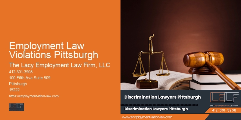 Employment Rights Law Employment Law Violations Pittsburgh